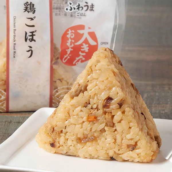 【関東の一部】大きなおむすび　鶏ごぼう