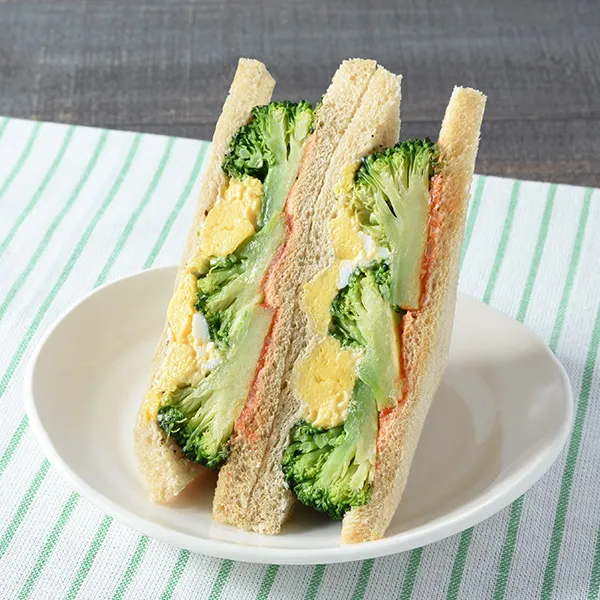 【東京都の一部・神奈川県の一部】国産ブロッコリーとスクランブルエッグ