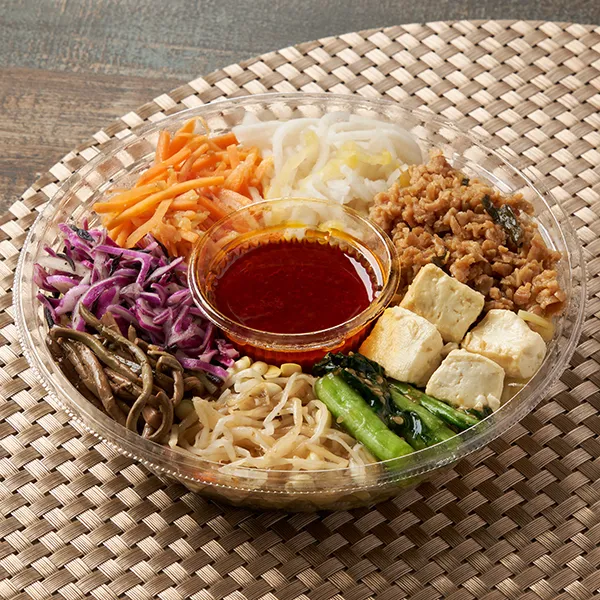 【東京都の一部・神奈川県の一部】8品目のナムルと野菜のビビン麺