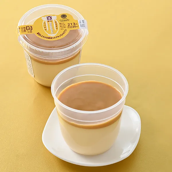 【「森永コラボ」キャンペーン】窯出しとろける森永ミルクキャラメルプリン