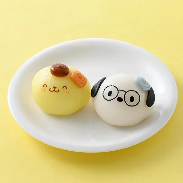 食べマスモッチ　ポムポムプリン&ポチャッコ