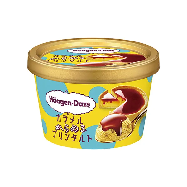 ハーゲンダッツ　カラメルからめるプリンタルト