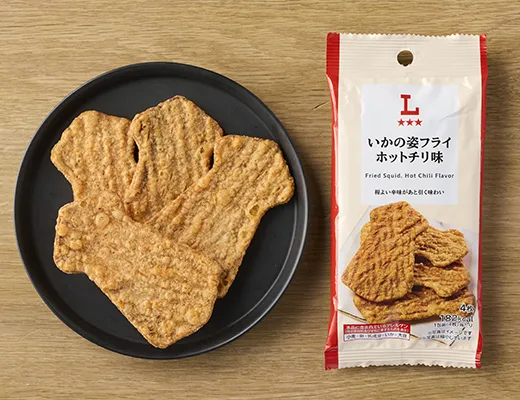 いかの姿フライ　ホットチリ味