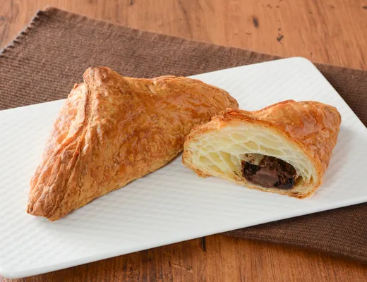 さっくりとした三角チョコパイ