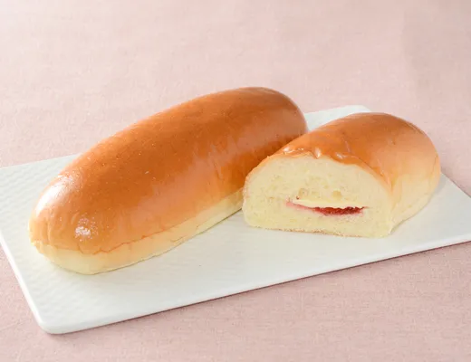 バター香るコッペ　苺ジャム＆マーガリン