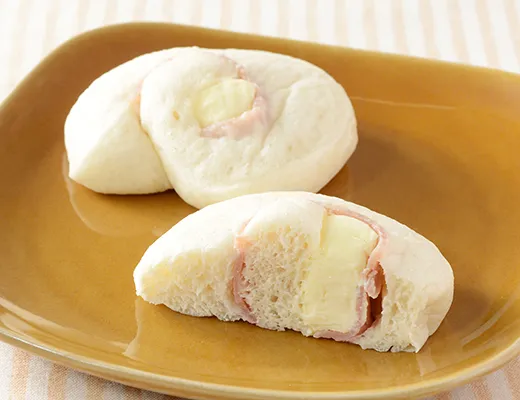 NL　ブランのハム＆チーズパン　2個入