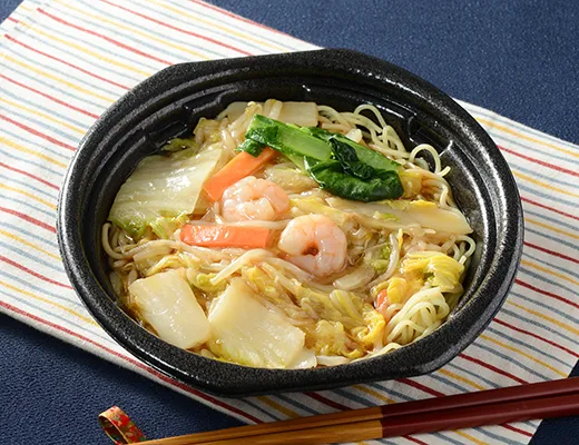 1/2日分の野菜が摂れる　あんかけ焼そば