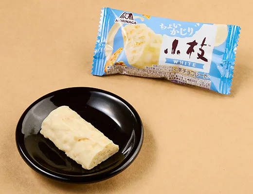 森永製菓　ちょいかじり小枝　ホワイト