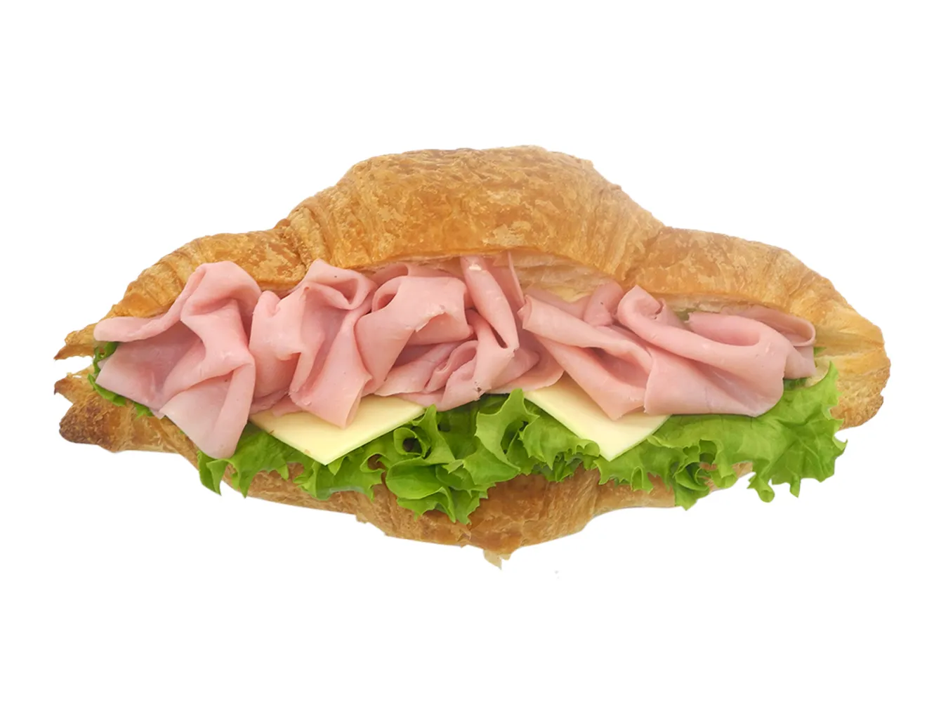 クロワッサンサンド　ハム＆チーズ