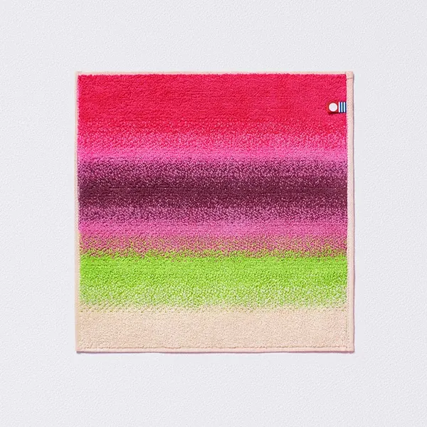 今治タオルハンカチ ブラッシュブルーム／グラデーション