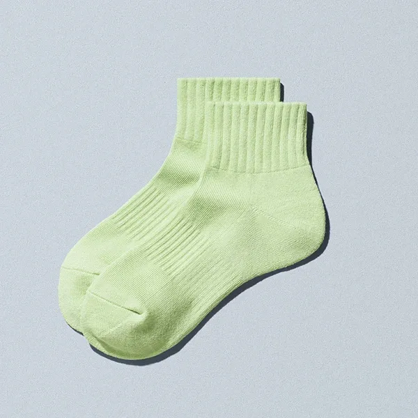 ショートソックス ピスタチオ 22-25cm