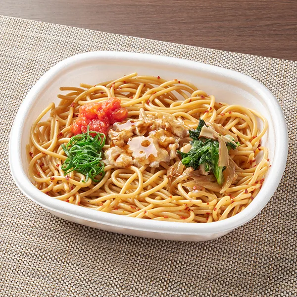 大盛　大葉香る！豚肉とトマトの和風パスタ