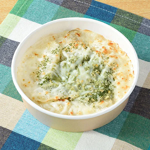 バジルソースのポテトグラタン