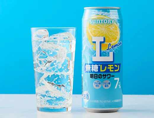 サントリー　明日のサワー　無糖レモン　500ml