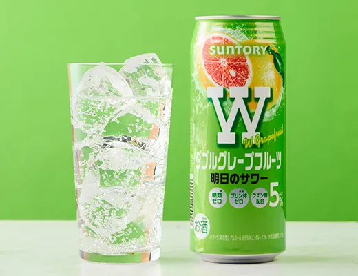 サントリー　明日のサワー　ダブルグレープフルーツ　500ml