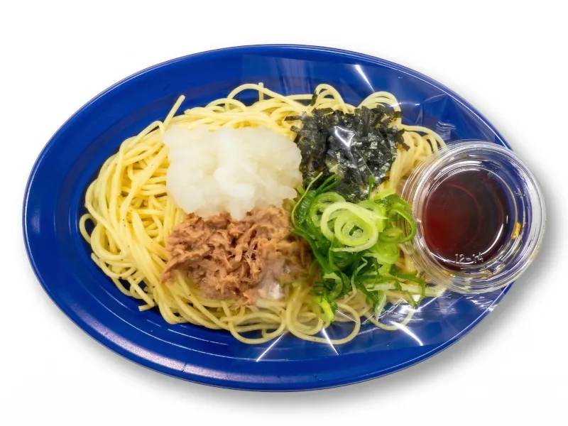冷たいさっぱりパスタ ツナとおろし