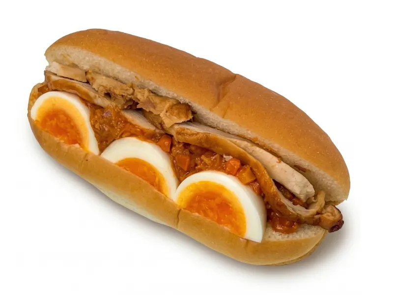 チリミート風味のチキンロール