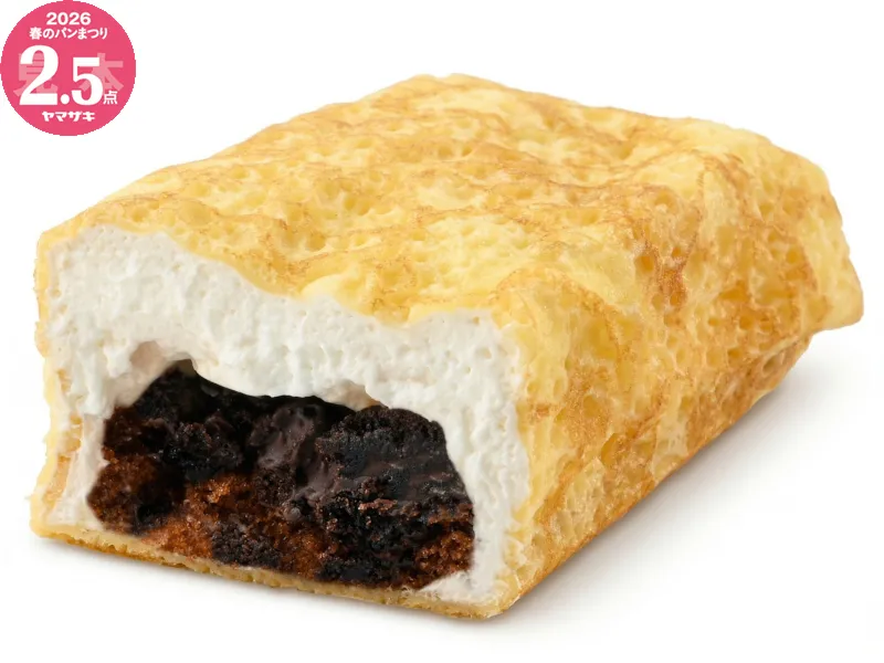 ザクザククッキー＆クリームクレープ