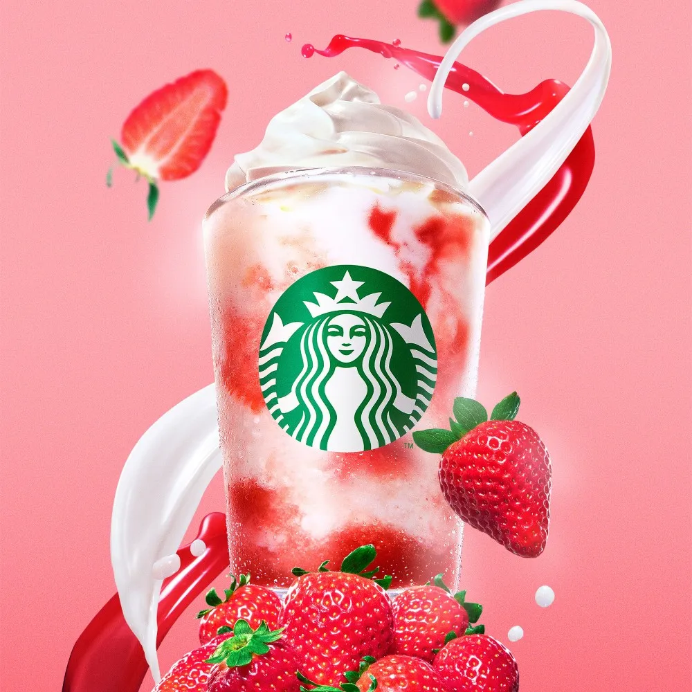 スターバックス ストロベリー フラペチーノ®