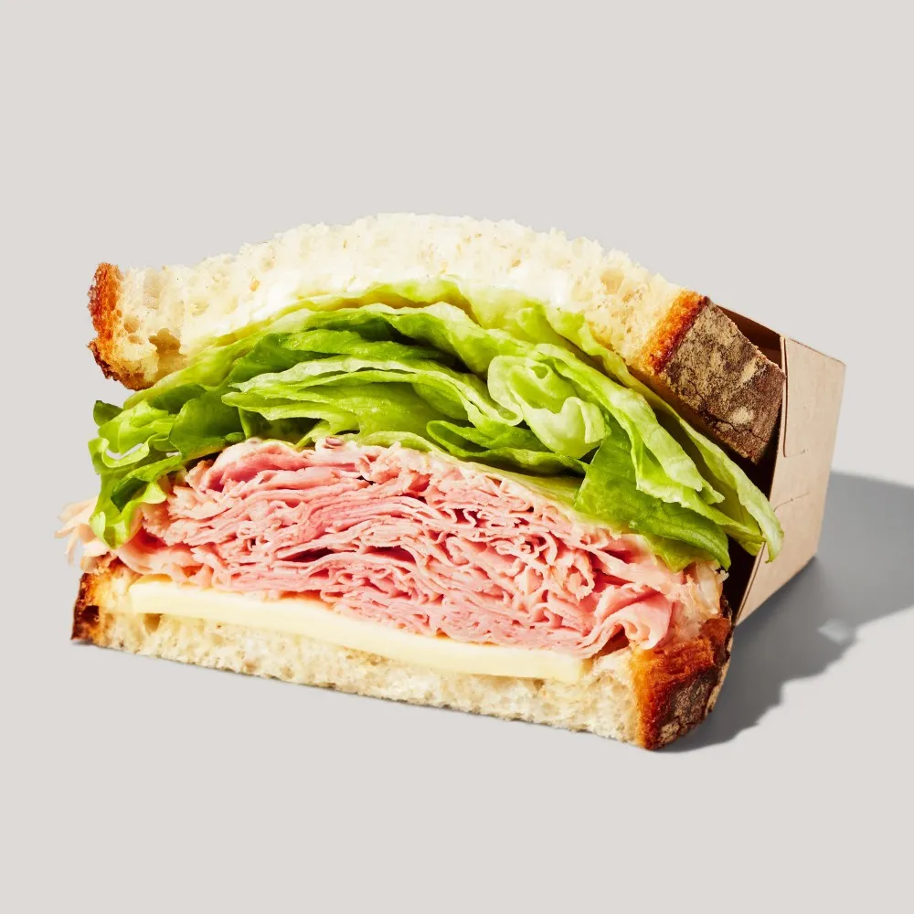 ハム&チーズ 石窯カンパーニュサンド