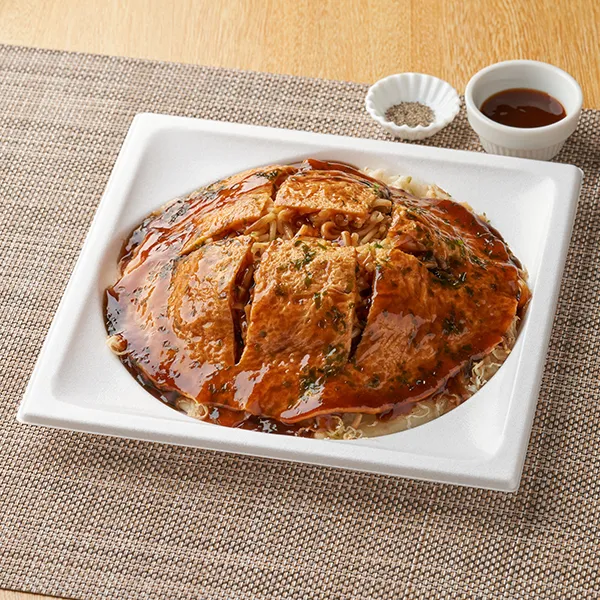 増量　鉄板仕立ての広島お好み焼