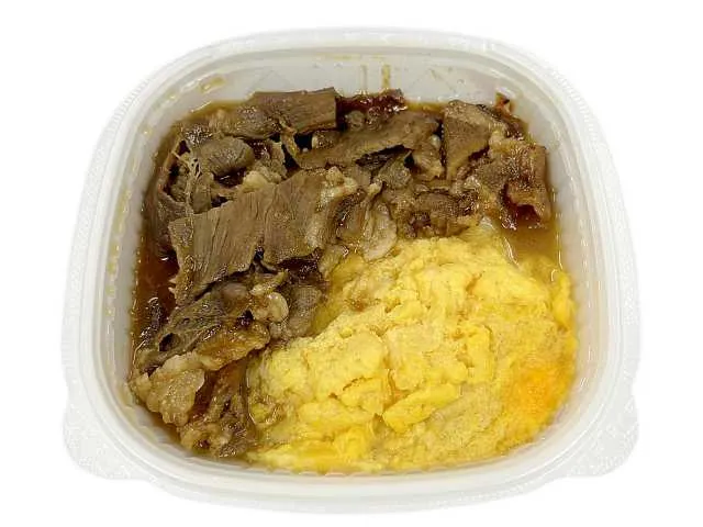 豚焼肉とふんわり玉子丼