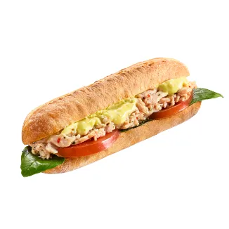 焼きたてサンド 瀬戸内レモンタルタルと ハーブチキン