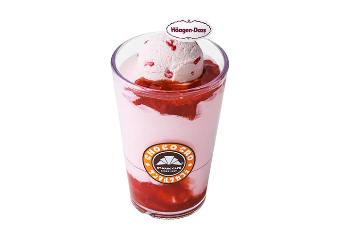 【期間限定】ICHIGO ミルクスムージー with ハーゲンダッツ