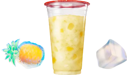 シャリもぐフォンリービン パイン＆ナタデココ