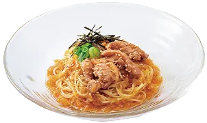 かぼす香る鶏みぞれ涼風麺