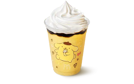 ポムポムプリンのクリーミープリンフラッペ