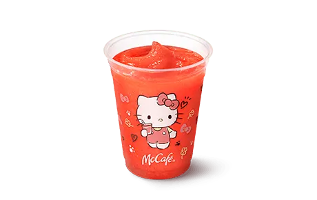 ハローキティのジューシーいちごスムージー