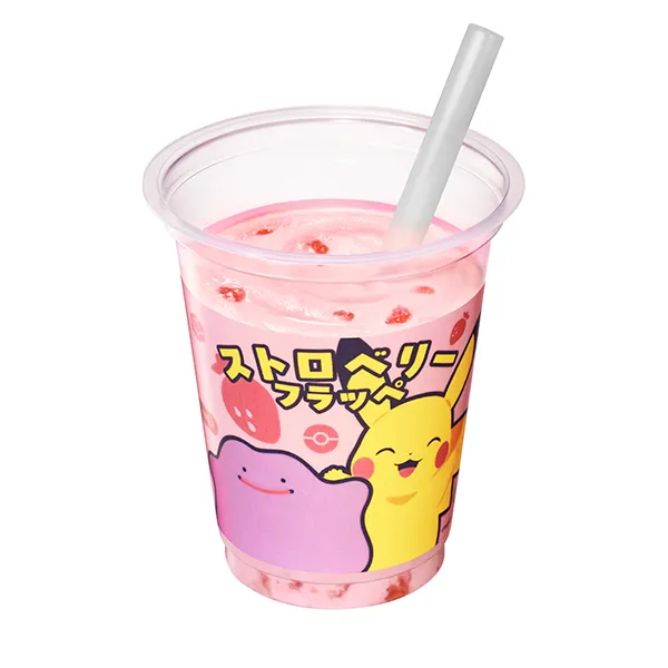 【『ぽこ あ ポケモン』コラボ】ストロベリーフラッペ