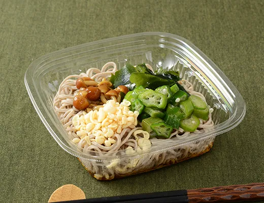 香りとのど越し　ミニネバネバそば