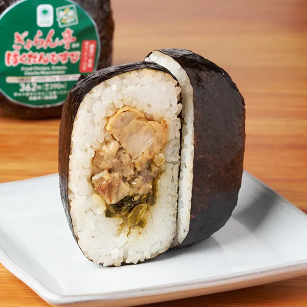 【九州】ぎょらん亭監修　ばくだん唐揚げ高菜チャーシューマヨおむすび