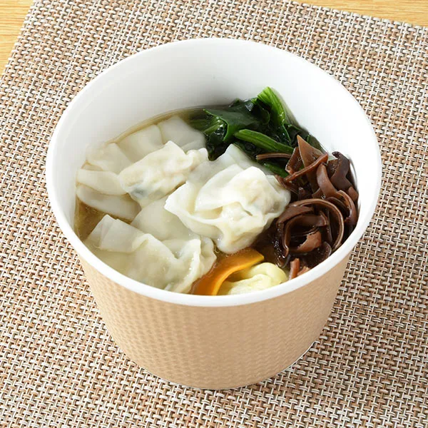 【関東・東海】具だくさんワンタンスープ