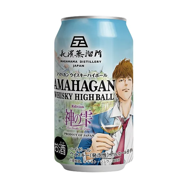 長濱蒸溜所　アマハガン　ウイスキーハイボール　エディション　神の雫　350ml