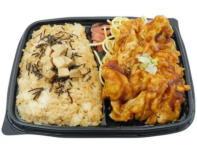 チャーシュー御飯＆油淋鶏