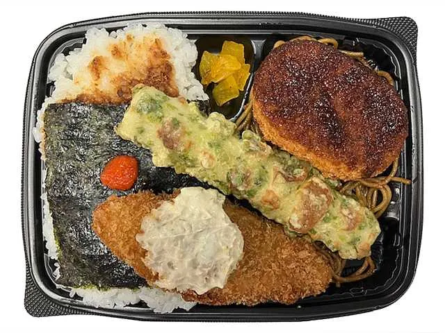 おかずぎっしり海苔弁当