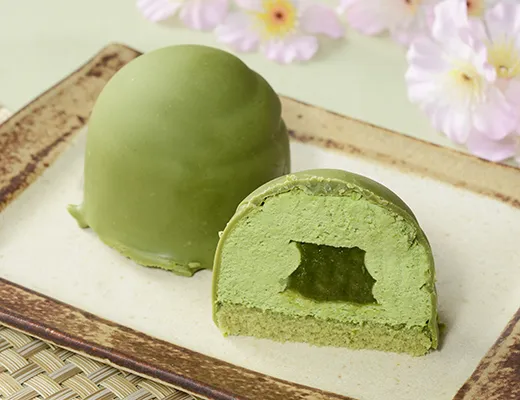 Uchi Café×森半　ショコラドーム　抹茶