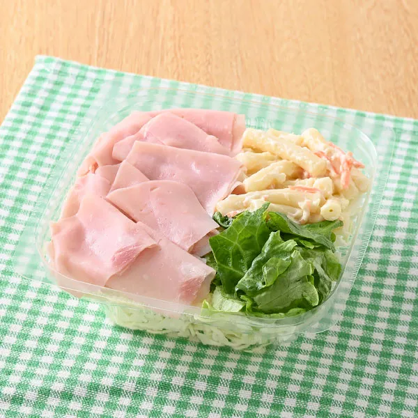 ハムとマカロニのサラダ