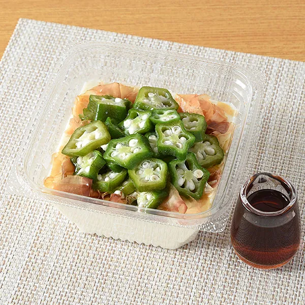だし香る！オクラのとろーり豆腐