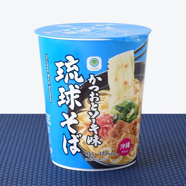 かつおとソーキ味　琉球そば