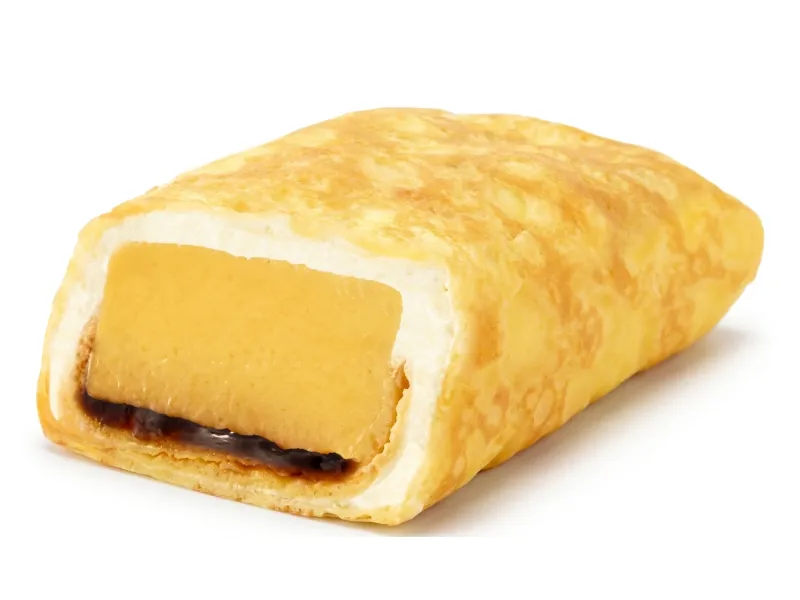 卵たっぷりプリンクレープ
