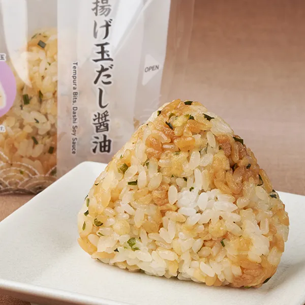 【東海】揚げ玉だし醤油ごはんおむすび