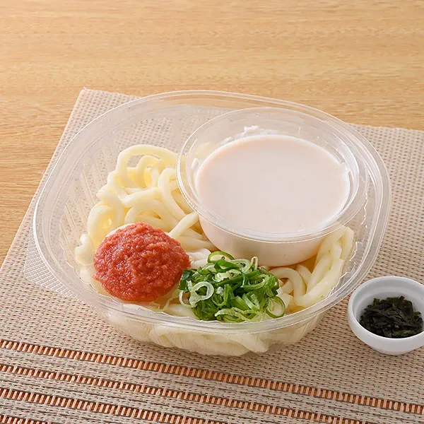 香川一福監修　冷し明太クリームうどん