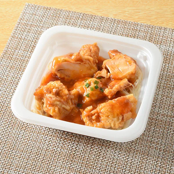 鶏唐揚げのチリソース