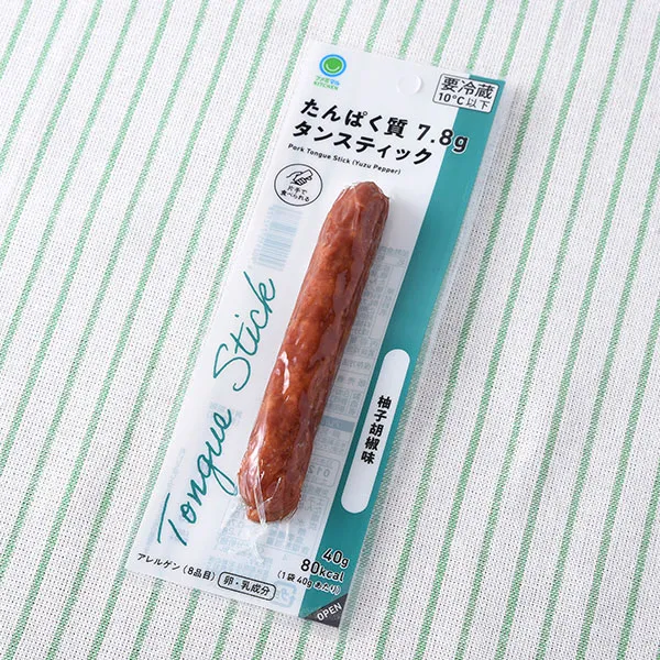 【北海道・東北・関東】たんぱく質7.8g　タンスティック　柚子胡椒味