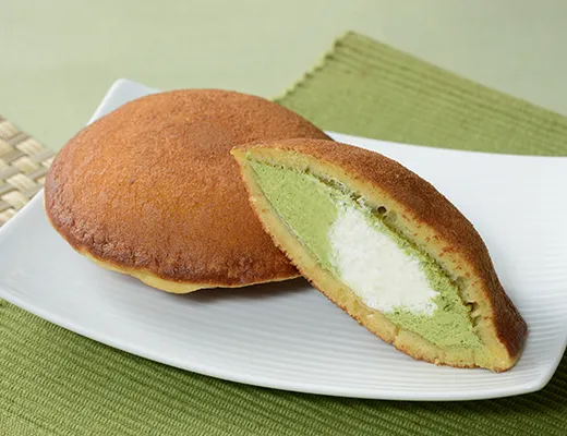 Uchi Café×森半　どらもっち　抹茶ミルク