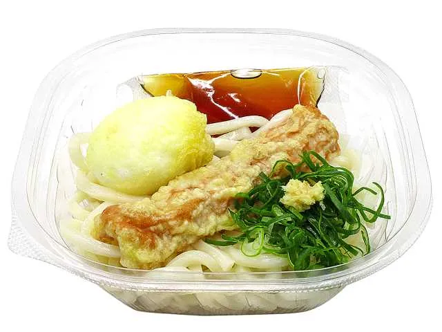冷しちく玉天ぶっかけうどん